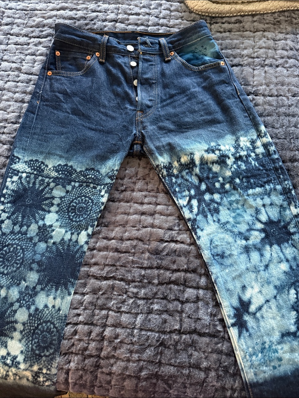 Levi's Dark Blue Denim Jeans
